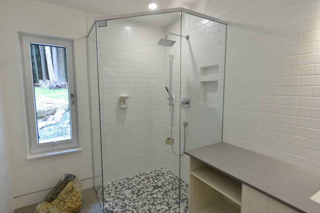 Shower potlights,  installed by Inline Electric, Sunshine Coast Electrician